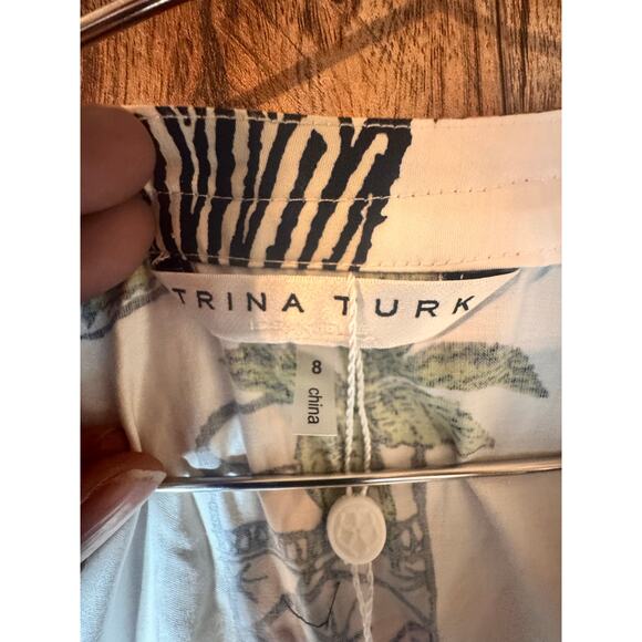 Trina Turk White Multi-Color Mini Dress 
The perfect “Cocktail “Dress - Picture 7 of 7